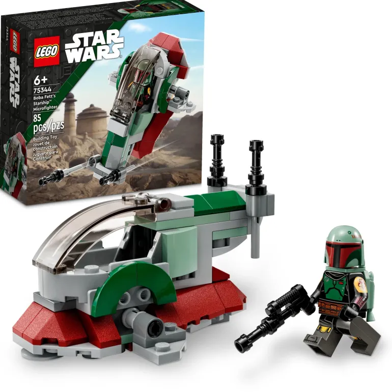 The Brick Show Shop Boba Fett's Starship Microfighter - LEGO Star Wars Set (75344)