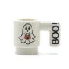 The Brick Show Shop Boo! Ghost w/ Pumpkin Mug for Minifigs made using LEGO part - B3 Custo