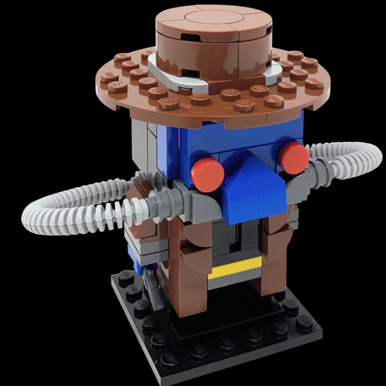 The Brick Show Shop Bounty Hunter (Duros) - Custom BrickHeadz