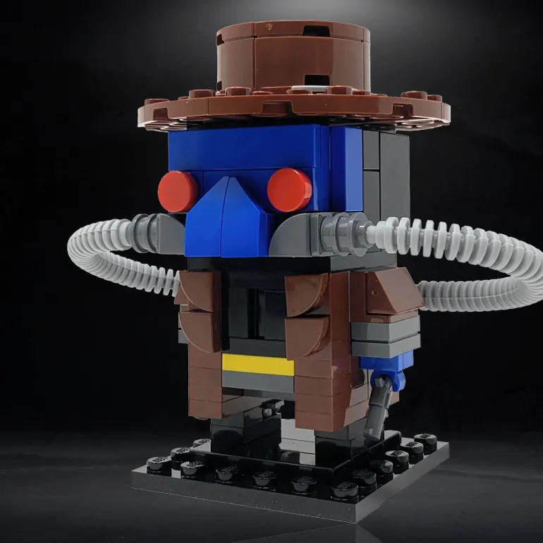 The Brick Show Shop Bounty Hunter (Duros) - Custom BrickHeadz