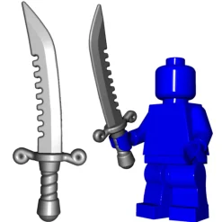 The Brick Show Shop Breaker Sword - LEGO Minifigure Compatible (Brick Warriors)