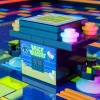 The Brick Show Shop Brick Invaders (Cocktail Style) - Custom Arcade Machine