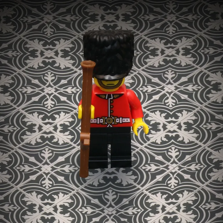 The Brick Show Shop Brick (Mason) Flooring (Pack of 20) - B3 Customs Printed on LEGO 2x2 Tiles