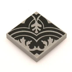 The Brick Show Shop Brick (Mason) Flooring (Pack of 20) - B3 Customs Printed on LEGO 2x2 Tiles