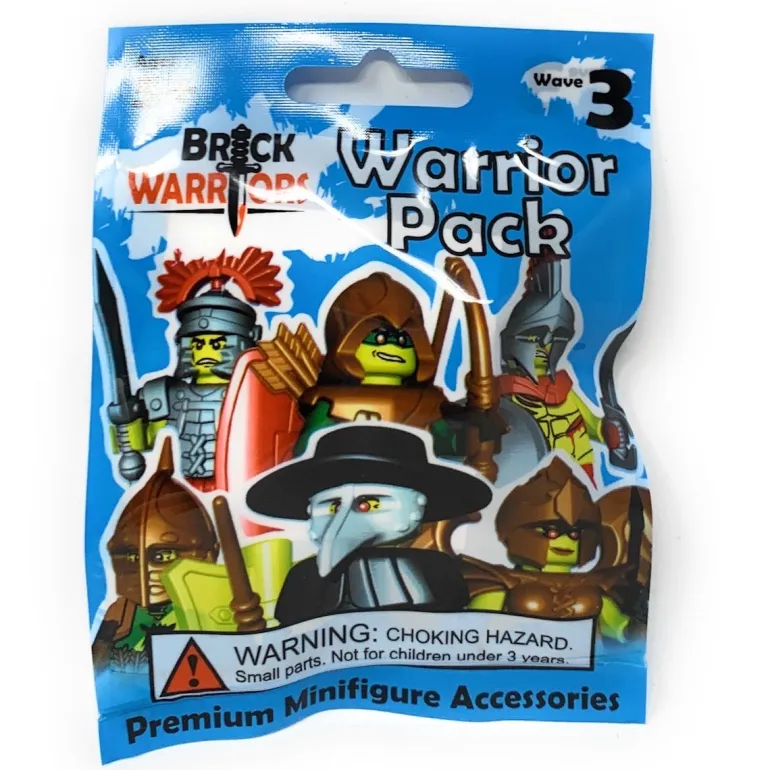 The Brick Show Shop Brick Warriors Minifig Accessory Mystery Pack (Series 3)