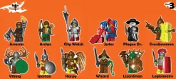 The Brick Show Shop Brick Warriors Minifig Accessory Mystery Pack (Series 3)