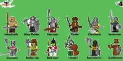 The Brick Show Shop Brick Warriors Mystery Pack (Series 4)