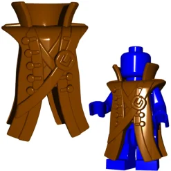 The Brick Show Shop Brick Warriors Pirate Coat - LEGO Compatible