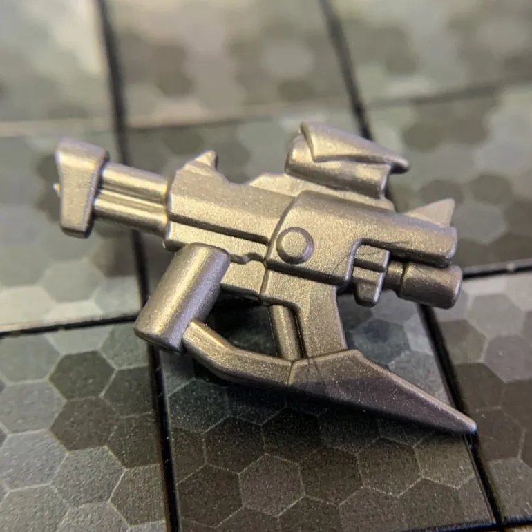 The Brick Show Shop Brick Warriors Skewer SMG for Minfigures - LEGO Compatible