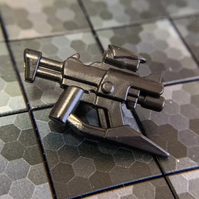 The Brick Show Shop Brick Warriors Skewer SMG for Minfigures - LEGO Compatible