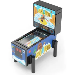 The Brick Show Shop Brick Water Rafting - B3 Customs Pinball Arcade Machine Building Set