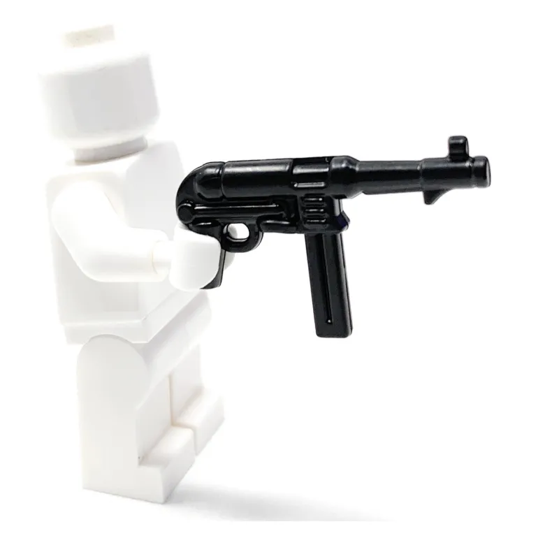 The Brick Show Shop BrickArms ® MP40 V3 Stowed WW2 German Sub Machine Gun