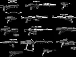 The Brick Show Shop BrickArms Blasters Revolution V2 Minifigure Weapons Pack