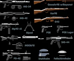 The Brick Show Shop BrickArms German Weapons Pack V3