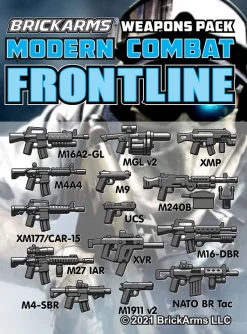 The Brick Show Shop BrickArms® Modern Combat Frontline Pack