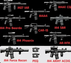 The Brick Show Shop BrickArms® Modern Combat Mission Weapons Pack