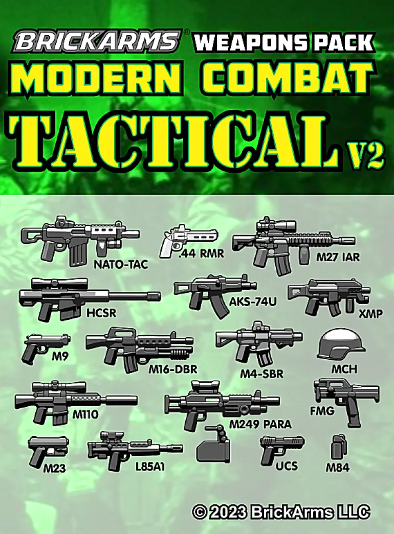 The Brick Show Shop BrickArms Modern Combat Tactical V2 Pack