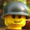 The Brick Show Shop BrickArms US M1 "Steel Pot" Helmet - LEGO Compatible