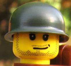The Brick Show Shop BrickArms US M1 "Steel Pot" Helmet - LEGO Compatible