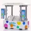 The Brick Show Shop Brickin' Dots Ice Cream Food Stand made using LEGO parts - B3 Customs