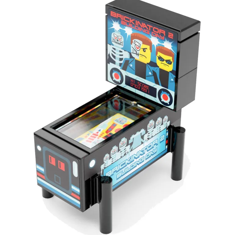 The Brick Show Shop Brickinator 2: Building Day - B3 Customs Pinball Arcade Machine Buildi