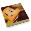 The Brick Show Shop Bricky Cash at Folsom Prison Music Album Cover (2x2 Tile) made using L