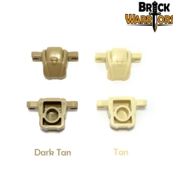 The Brick Show Shop British Gas Mask for LEGO Minifigures - Brick Warriors