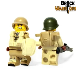 The Brick Show Shop British Gas Mask for LEGO Minifigures - Brick Warriors