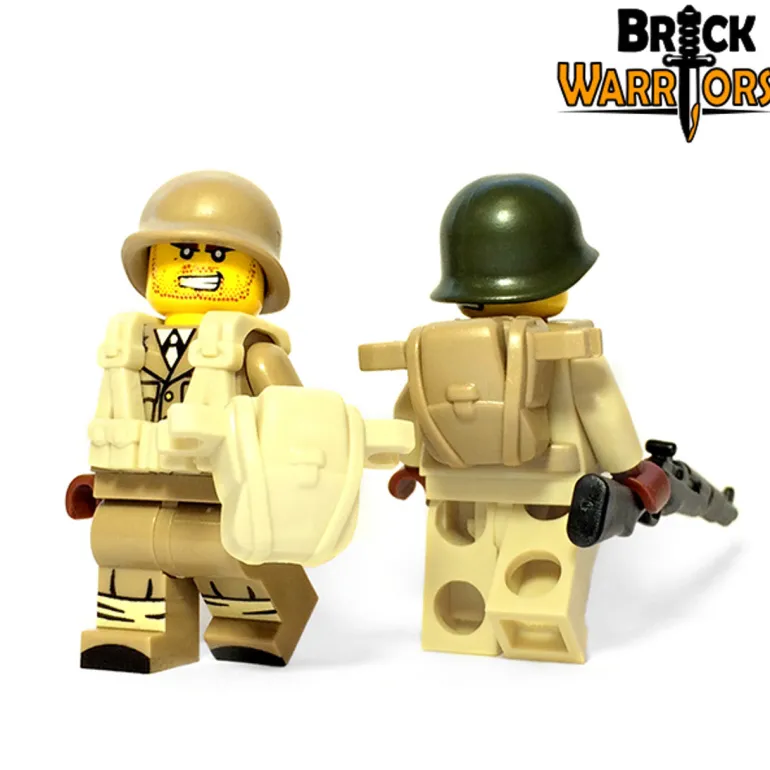 The Brick Show Shop British Gas Mask for LEGO Minifigures - Brick Warriors