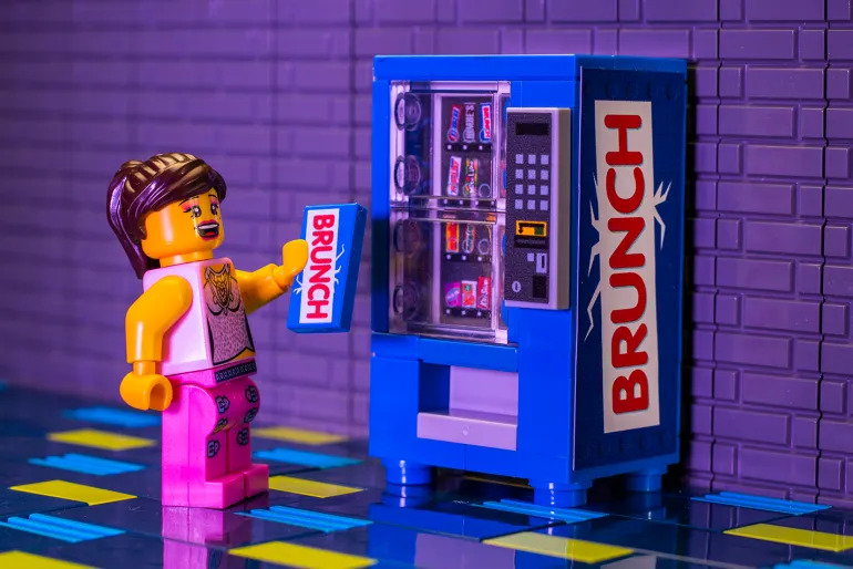 The Brick Show Shop Brunch - B3 Customs® Candy Vending Machine