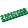 The Brick Show Shop Builder Court Street Sign made with LEGO part (1x4 Tile) - B3 Customs