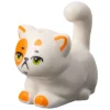 The Brick Show Shop Calico Cat (White) - Official LEGO® Part (2023)