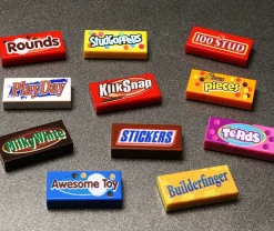 The Brick Show Shop Candy Pack (Series 2) made using LEGO parts