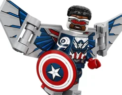 The Brick Show Shop Captain America (Sam Wilson) - LEGO Marvel Collectible Minifigure (Ser