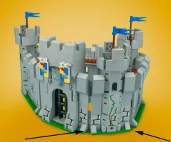 The Brick Show Shop Castle Corner / Curve - Custom Castle Modular Building Set