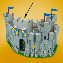 The Brick Show Shop Castle Gate - Custom Castle Modular Building Set made using LEGO parts