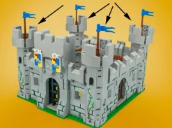 The Brick Show Shop Castle Tower - Custom Castle Modular Building Set
