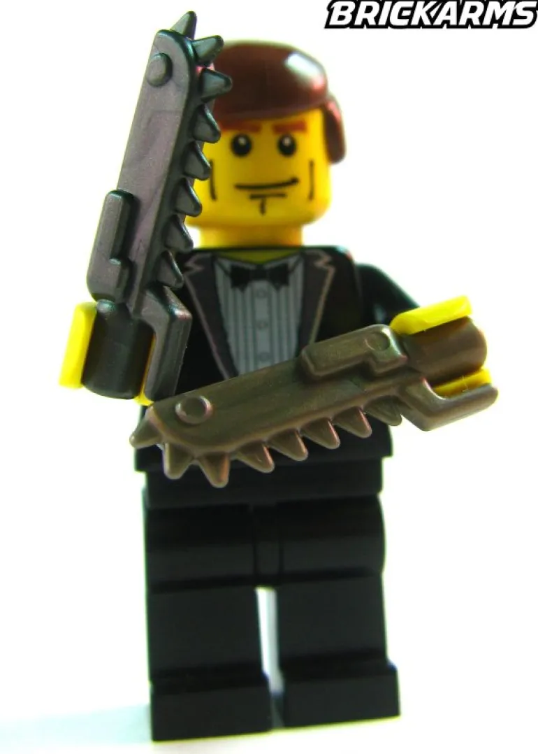 The Brick Show Shop Chainblade Weapon for LEGO Minifigures - BrickArms