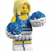 The Brick Show Shop Cheerleader - Series 1 LEGO Collectible Minifigure (2010)