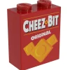 The Brick Show Shop Cheez-Bits Minifig Snack Box - B3 Customs made using LEGO parts