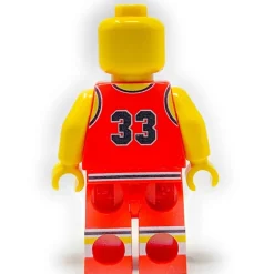 The Brick Show Shop #33 Chicago Blurs - B3 Customs® Basketball Player Minifig