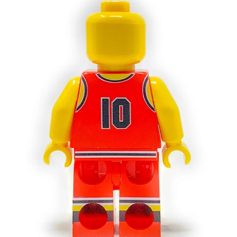 The Brick Show Shop #10 Chicago Blurs - B3 Customs® Basketball Player Minifig