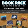 The Brick Show Shop Classic Books Pack (Series 1) made using LEGO parts