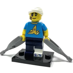 The Brick Show Shop Clumsy Guy (w/ Crutches) - LEGO Series 15 Collectible Minifigure (2016