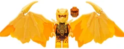 The Brick Show Shop Cole (Golden Dragon, Crystalized) - LEGO Ninjago Minifigure (2022)