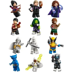 The Brick Show Shop Complete Set of 12 LEGO Marvel Collectible Minifigures 71039 (2023)