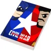 The Brick Show Shop Construct America: Civil War Movie Cover (2x3 Tile) made using LEGO pa