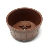 The Brick Show Shop Container, Barrel Half Large with Axle Hole - Official LEGO® Part