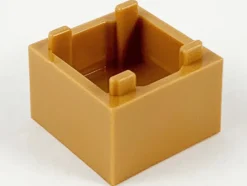 The Brick Show Shop Container, Crate Box 2 x 2 x 1 - Top Opening - Official LEGO® Part