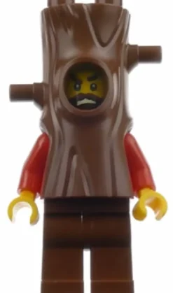 The Brick Show Shop Crook (Stumpy) in Tree Costume - Official LEGO City Minifigure (2018)